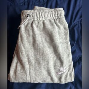 Light grey Nike sweatpants